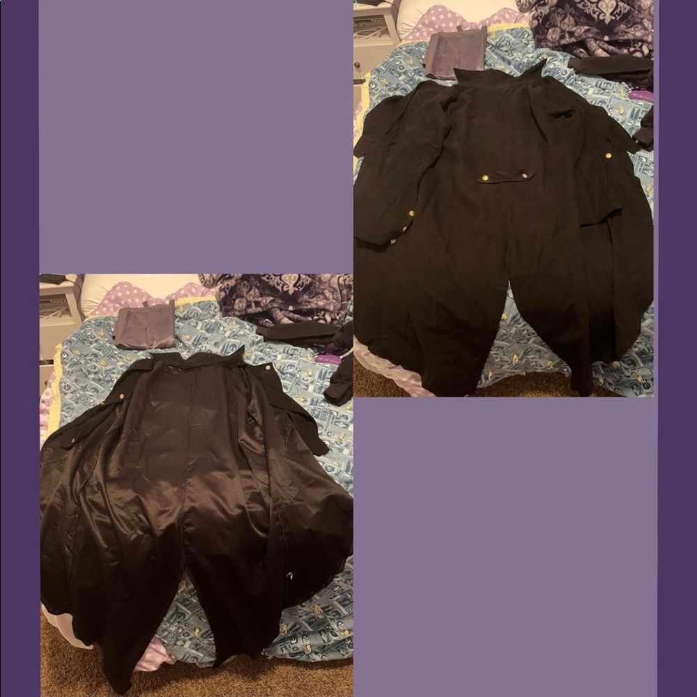 Boys black costume coat